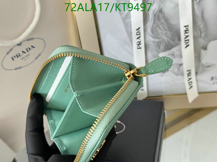 Prada-Wallet Mirror Quality Code: KT9497 $: 72USD