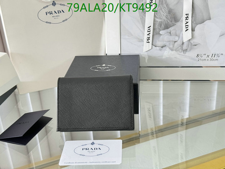 Prada-Wallet Mirror Quality Code: KT9492 $: 79USD