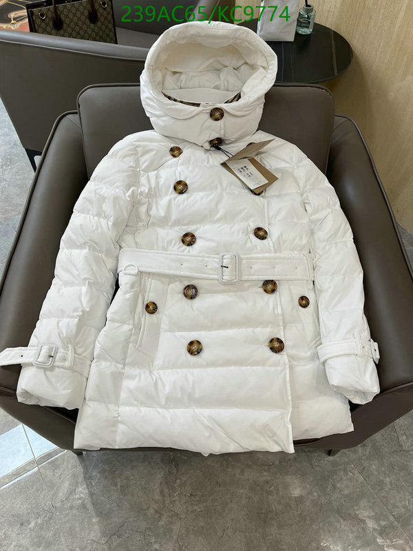 Burberry-Down jacket Women Code: KC9774 $: 239USD