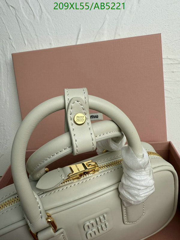 Miu Miu-Bag-Mirror Quality Code: AB5221 $: 209USD