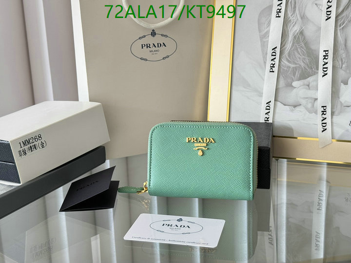 Prada-Wallet Mirror Quality Code: KT9497 $: 72USD