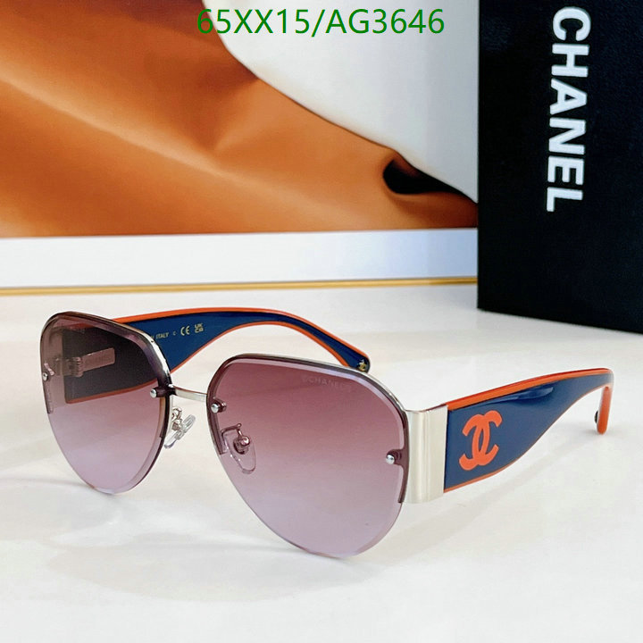 Chanel-Glasses Code: AG3646 $: 65USD