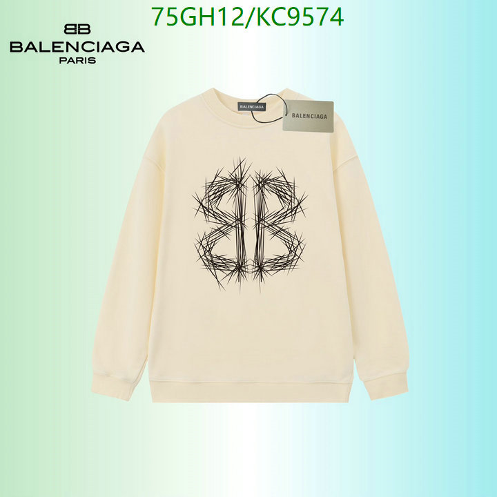 Balenciaga-Clothing Code: KC9574 $: 75USD