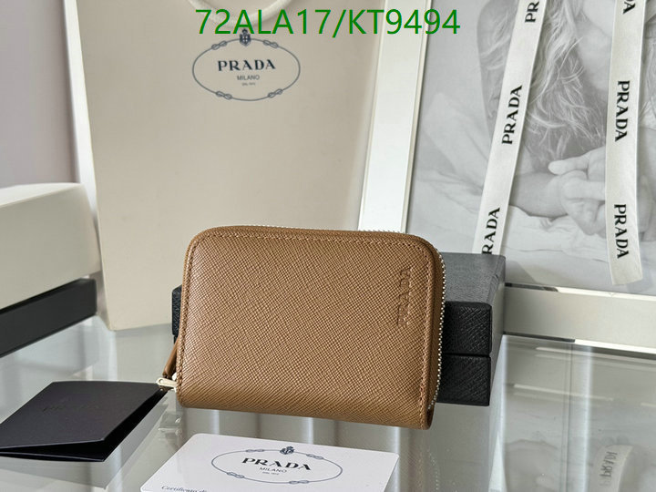 Prada-Wallet Mirror Quality Code: KT9494 $: 72USD