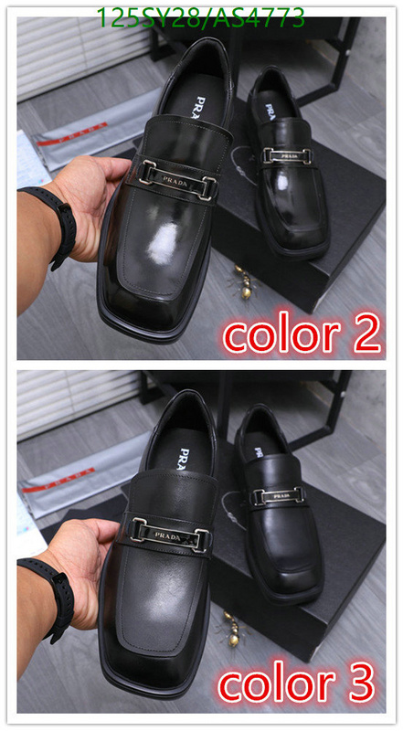 Prada-Men shoes Code: AS4773 $: 125USD