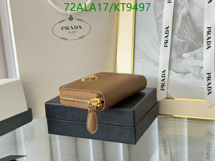 Prada-Wallet Mirror Quality Code: KT9497 $: 72USD