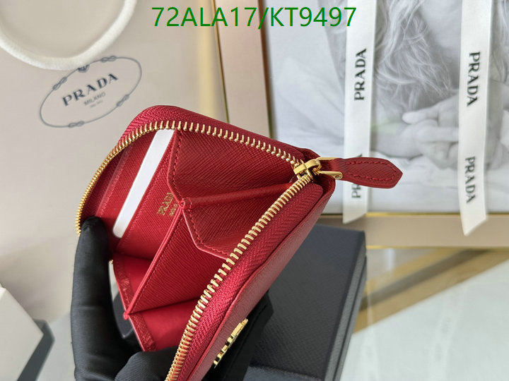 Prada-Wallet Mirror Quality Code: KT9497 $: 72USD