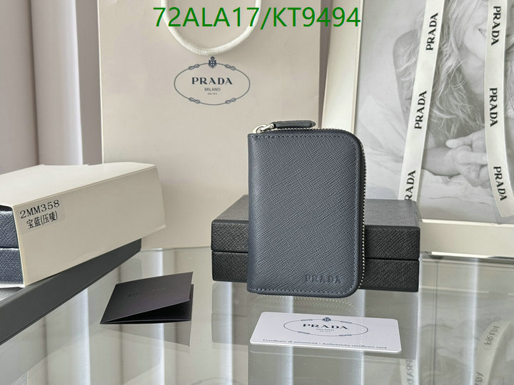 Prada-Wallet Mirror Quality Code: KT9494 $: 72USD