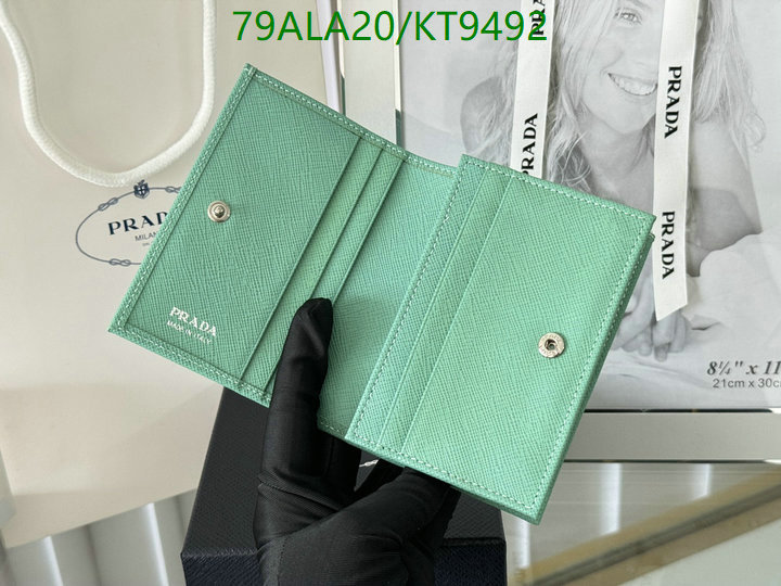 Prada-Wallet Mirror Quality Code: KT9492 $: 79USD