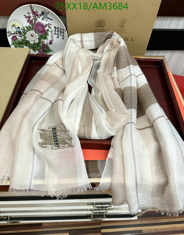 Burberry-Scarf Code: AM3684 $: 75USD