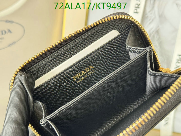 Prada-Wallet Mirror Quality Code: KT9497 $: 72USD