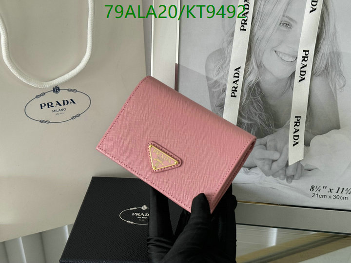 Prada-Wallet Mirror Quality Code: KT9492 $: 79USD