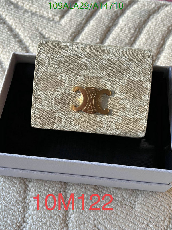 Celine-Wallet-Mirror Quality Code: AT4710 $: 109USD