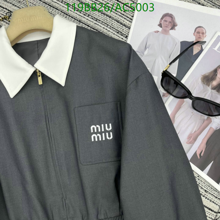 MIUMIU-Clothing Code: AC5003 $: 119USD