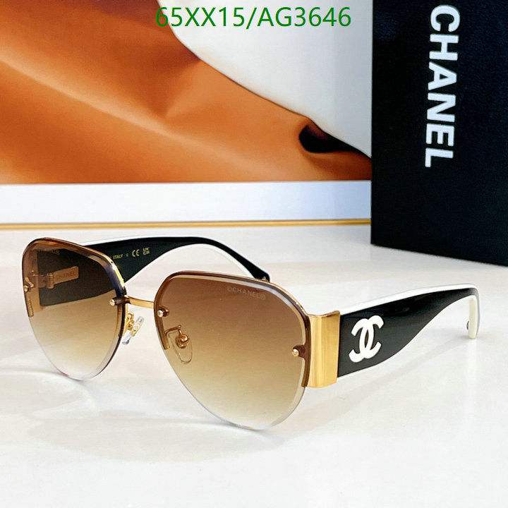 Chanel-Glasses Code: AG3646 $: 65USD