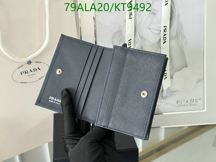 Prada-Wallet Mirror Quality Code: KT9492 $: 79USD