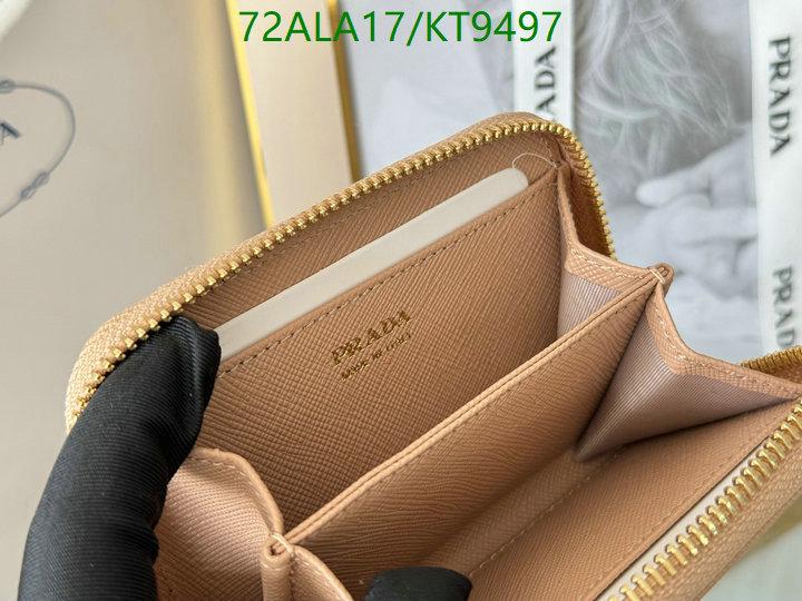 Prada-Wallet Mirror Quality Code: KT9497 $: 72USD