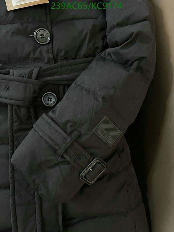 Burberry-Down jacket Women Code: KC9774 $: 239USD