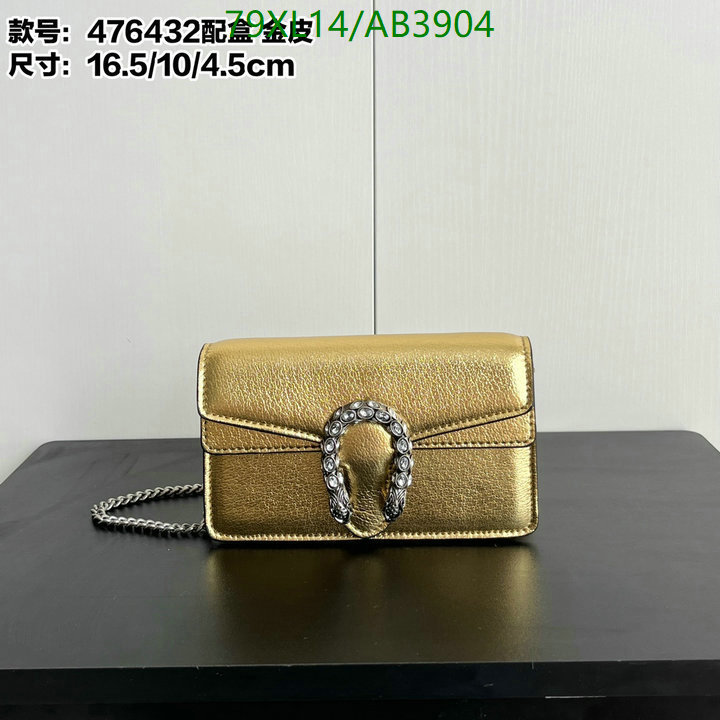 Gucci-Bag-4A Quality Code: AB3904 $: 79USD