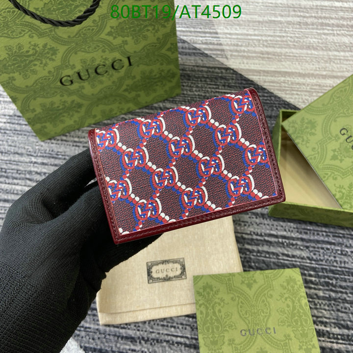 Gucci-Wallet Mirror Quality Code: AT4509 $: 80USD