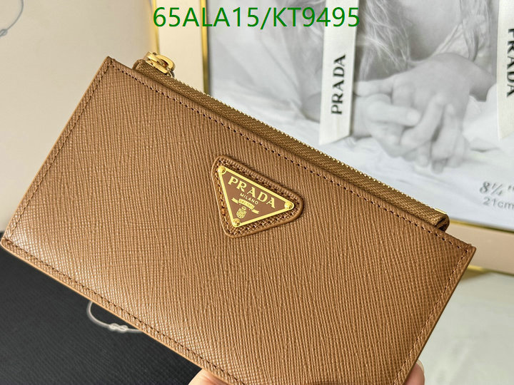 Prada-Wallet Mirror Quality Code: KT9495 $: 65USD