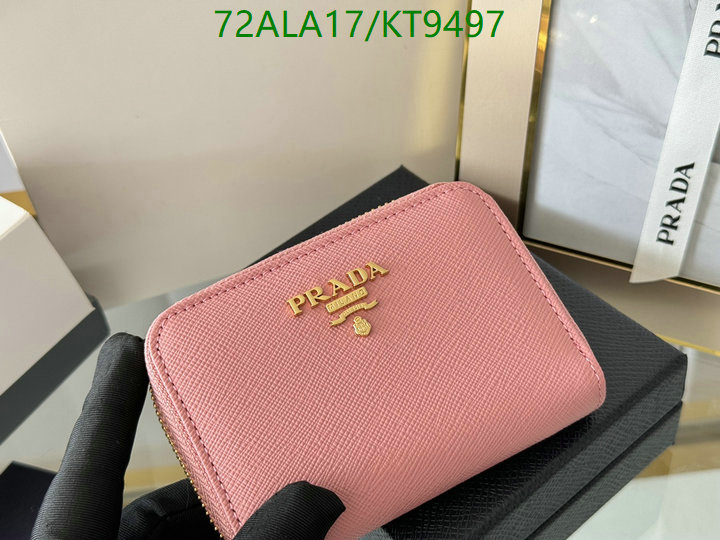 Prada-Wallet Mirror Quality Code: KT9497 $: 72USD