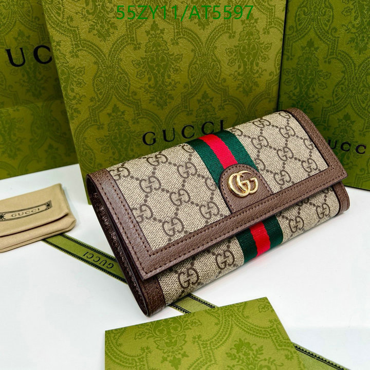 Gucci-Wallet-4A Quality Code: AT5597 $: 55USD