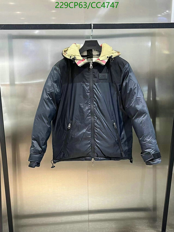 Burberry-Down jacket Women Code: CC4747 $: 229USD