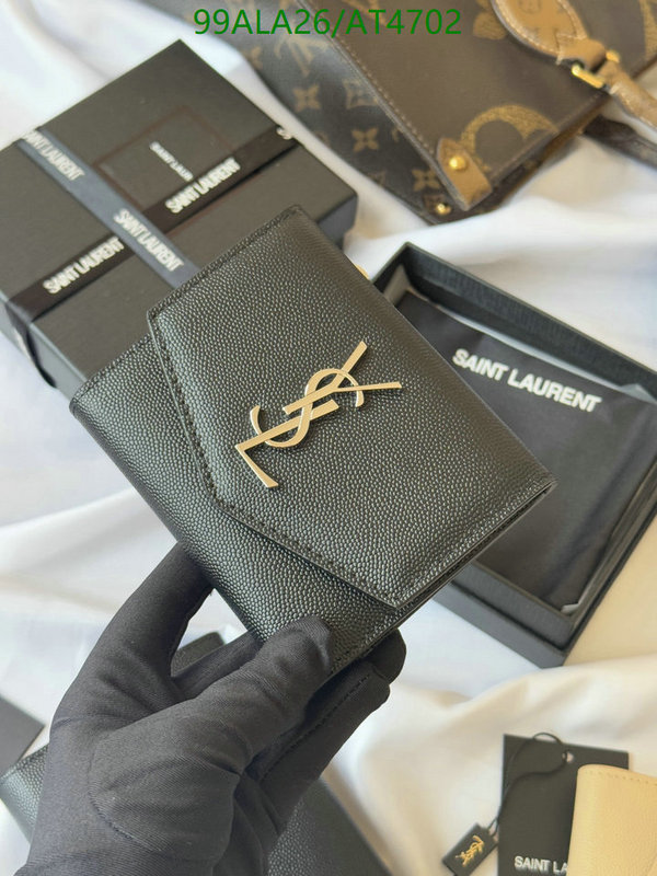 YSL-Wallet-Mirror Quality Code: AT4702 $: 99USD