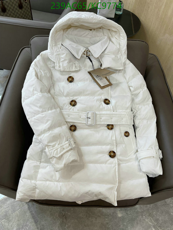 Burberry-Down jacket Women Code: KC9774 $: 239USD