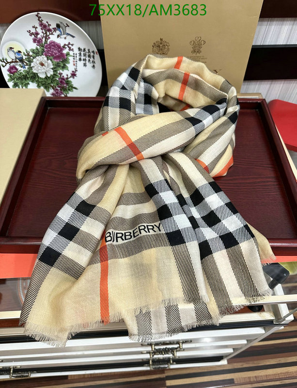 Burberry-Scarf Code: AM3683 $: 75USD