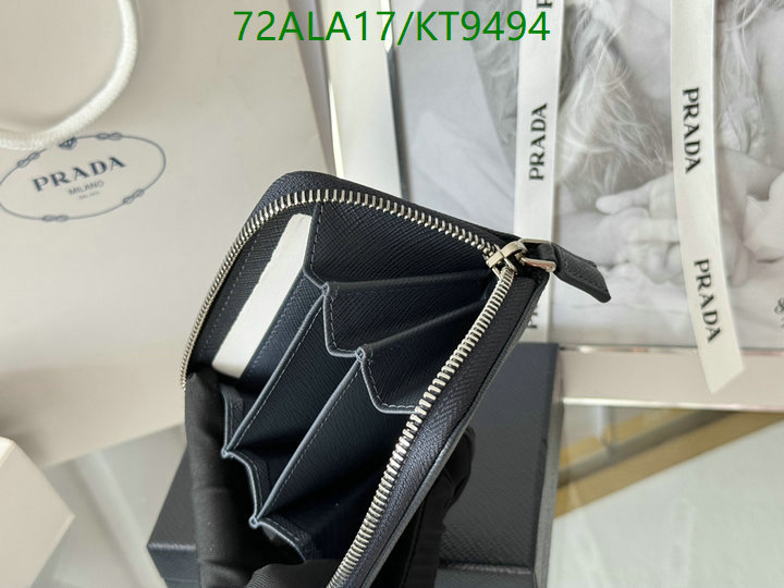 Prada-Wallet Mirror Quality Code: KT9494 $: 72USD