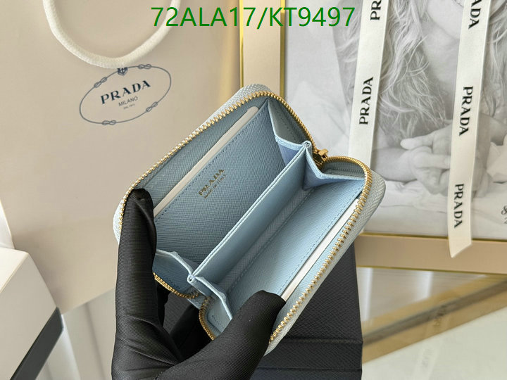 Prada-Wallet Mirror Quality Code: KT9497 $: 72USD