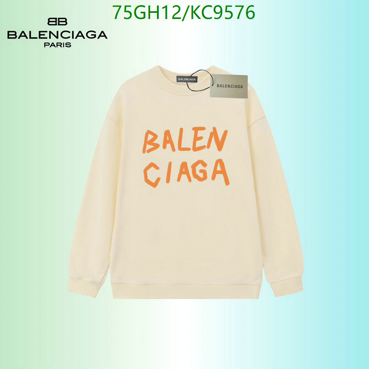 Balenciaga-Clothing Code: KC9576 $: 75USD