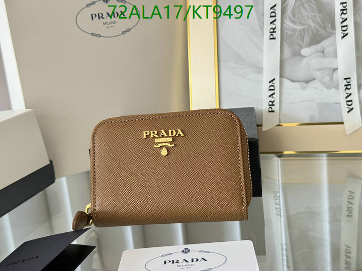 Prada-Wallet Mirror Quality Code: KT9497 $: 72USD