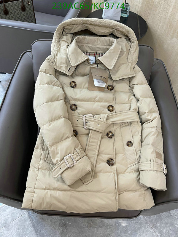 Burberry-Down jacket Women Code: KC9774 $: 239USD