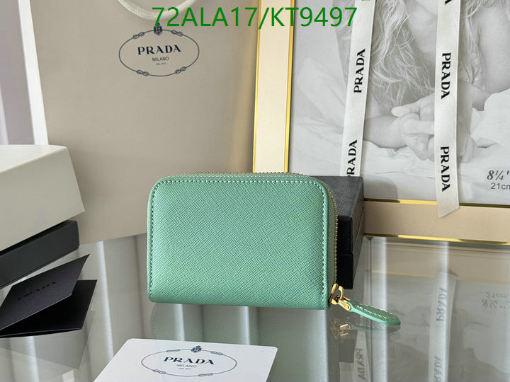 Prada-Wallet Mirror Quality Code: KT9497 $: 72USD