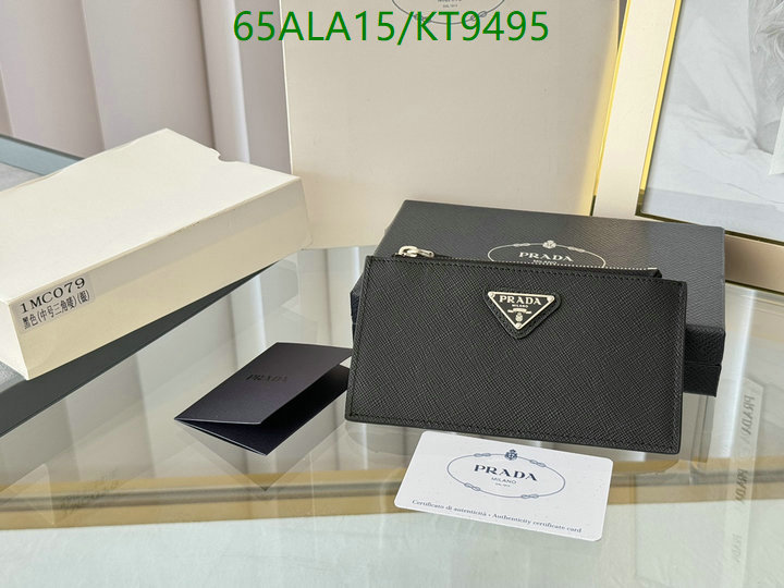 Prada-Wallet Mirror Quality Code: KT9495 $: 65USD