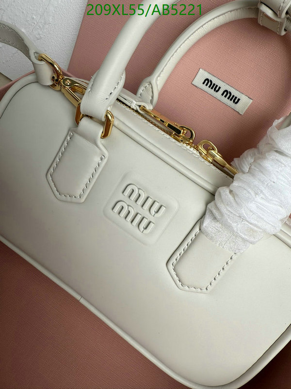 Miu Miu-Bag-Mirror Quality Code: AB5221 $: 209USD