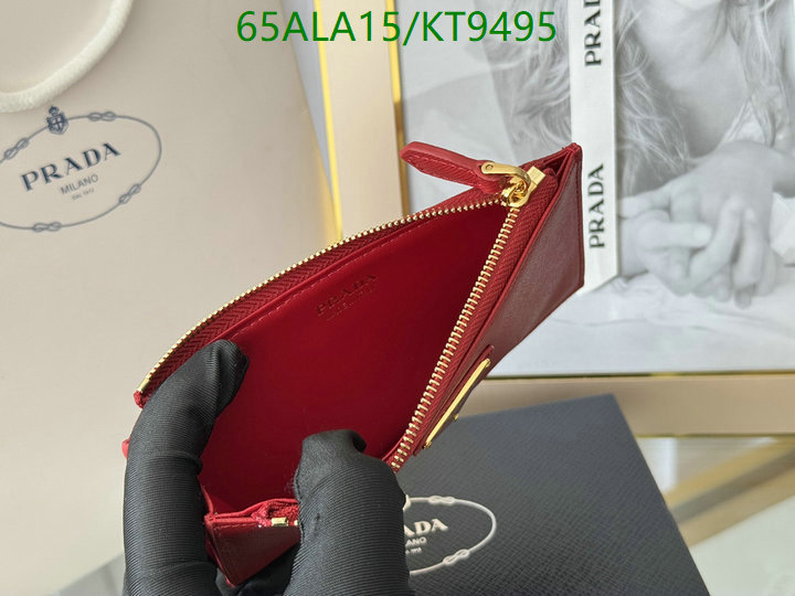 Prada-Wallet Mirror Quality Code: KT9495 $: 65USD