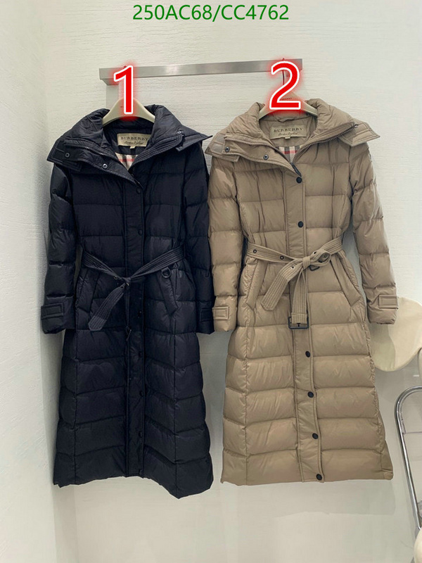 Burberry-Down jacket Women Code: CC4762 $: 250USD