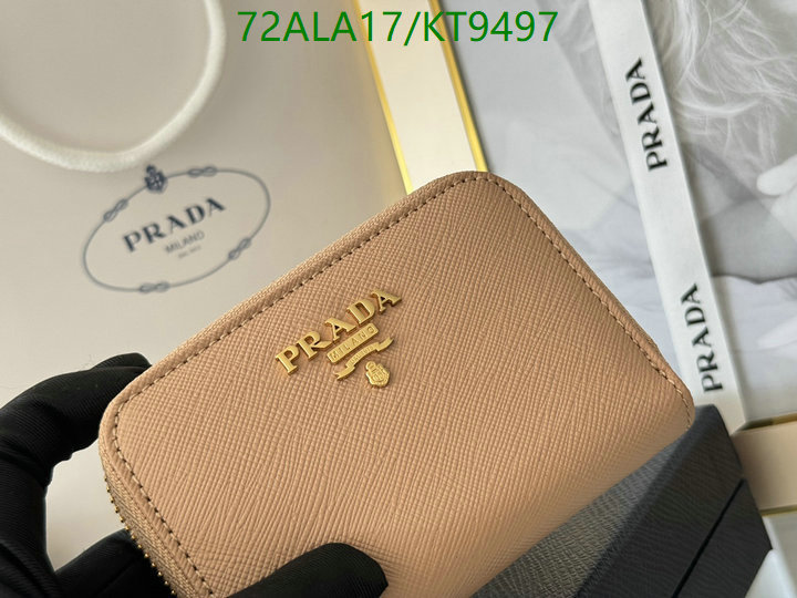 Prada-Wallet Mirror Quality Code: KT9497 $: 72USD