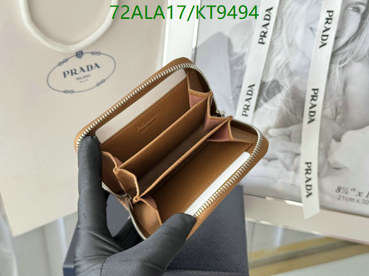 Prada-Wallet Mirror Quality Code: KT9494 $: 72USD