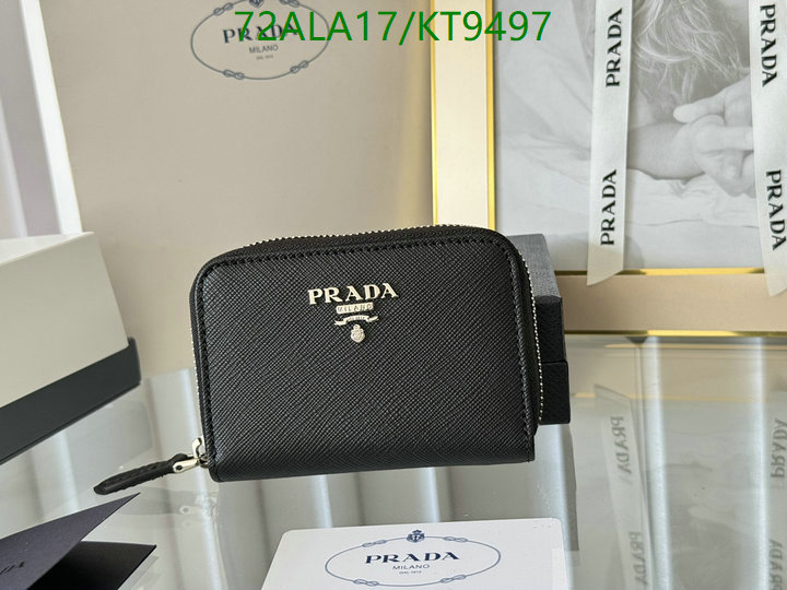 Prada-Wallet Mirror Quality Code: KT9497 $: 72USD