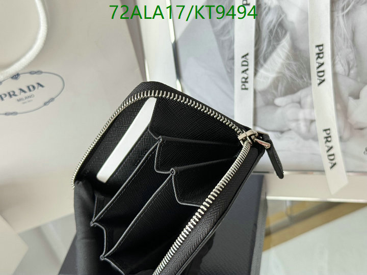 Prada-Wallet Mirror Quality Code: KT9494 $: 72USD