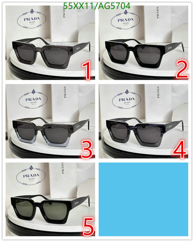 Prada-Glasses Code: AG5704 $: 55USD