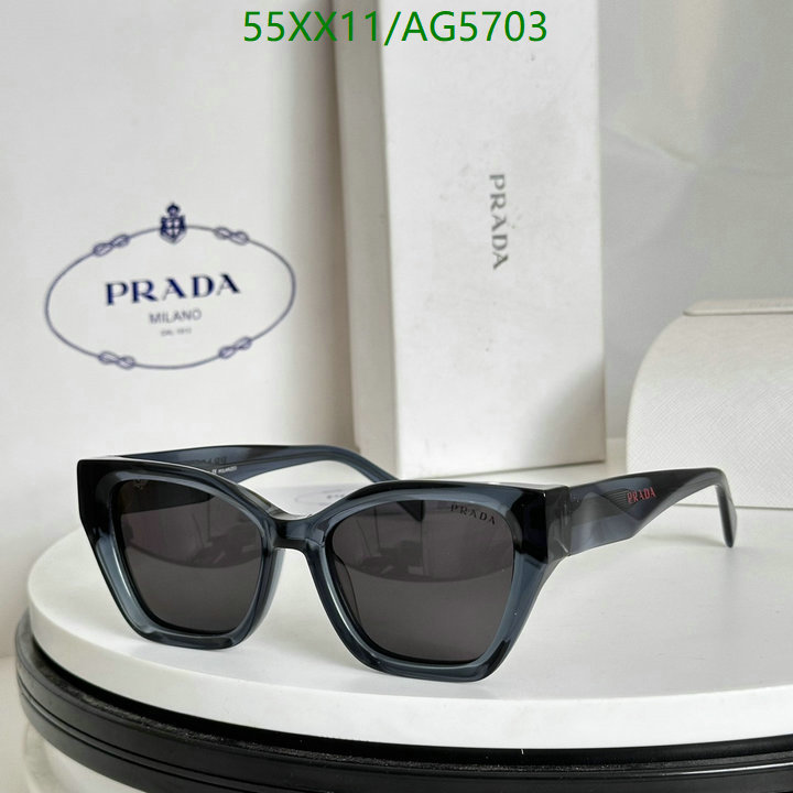 Prada-Glasses Code: AG5703 $: 55USD