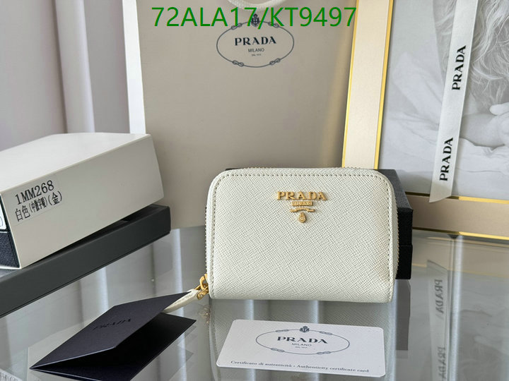 Prada-Wallet Mirror Quality Code: KT9497 $: 72USD