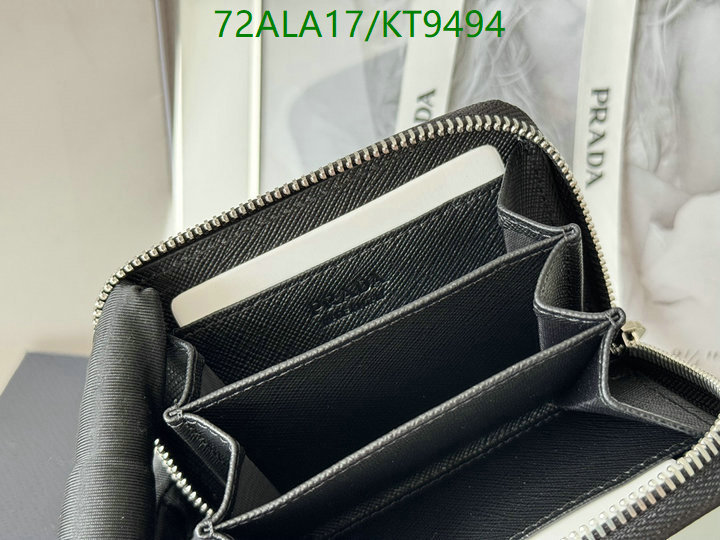 Prada-Wallet Mirror Quality Code: KT9494 $: 72USD