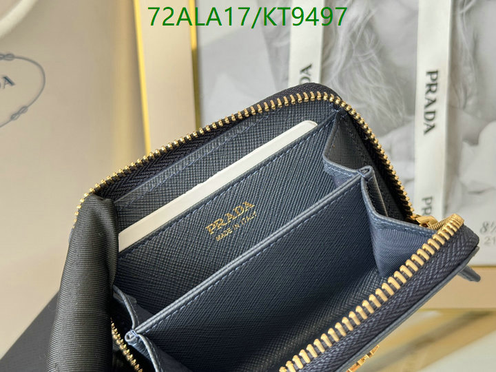 Prada-Wallet Mirror Quality Code: KT9497 $: 72USD